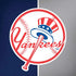 MLB New York Yankees Split Dell Alienware Skin